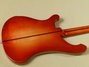 Aug 1974 Rickenbacker 4001/4 , Fireglo: Body - Rear