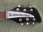 Rickenbacker 360/6 , Jetglo: Headstock