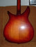 Apr 1983 Rickenbacker 320/6 , Fireglo: Body - Rear
