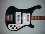 Rickenbacker 4001/4 , Jetglo: Neck - Front