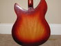 Sep 1966 Rickenbacker 335/6 S, Fireglo: Body - Rear