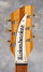 Rickenbacker 365/6 Van Ghent tuners, Natural: Headstock