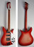 Rickenbacker 350/6 V63, Fireglo: Full Instrument - Rear