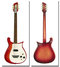 Rickenbacker ES17/6 Setneck, Fireglo: Full Instrument - Front