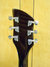 Rickenbacker 330/6 75th Ann, DCMetallic: Headstock - Rear