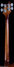 Rickenbacker 4001/4 WT, Autumnglo: Neck - Rear