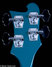 Rickenbacker 4003/4 , Turquoise: Headstock - Rear