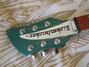 Rickenbacker 360/6 , Turquoise: Headstock