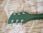 Rickenbacker 360/6 , Turquoise: Headstock - Rear