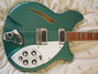 Rickenbacker 360/6 , Turquoise: Body - Front