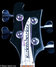 Rickenbacker 4001/4 , Jetglo: Headstock