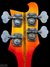 Rickenbacker 4001/4 , Fireglo: Headstock - Rear