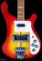 Rickenbacker 4001/4 , Fireglo: Body - Front