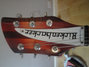Rickenbacker 360/6 Mod, Fireglo: Headstock
