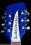 Rickenbacker 360/12 , Midnightblue: Headstock