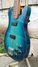 Rickenbacker 2030/4 PW Refin, Aqua Blueburst: Close up - Free