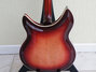 Jul 1990 Rickenbacker 381/6 V69, Fireglo: Body - Rear