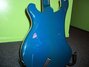 Jul 1982 Rickenbacker 4001/4 , Azureglo: Body - Rear