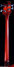 Rickenbacker 4001/4 , Fireglo: Neck - Rear