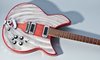 Rickenbacker 331/6 Lightshow, Burgundy: Body - Front