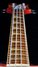 Rickenbacker 4001/4 , Fireglo: Neck - Front