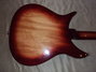 Mar 1992 Rickenbacker 350/6 , Fireglo: Body - Rear