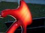 Rickenbacker 4003/4 , Fireglo: Body - Rear