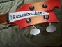 Rickenbacker 4001/4 , Fireglo: Headstock