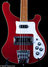 Rickenbacker 4003/4 FL, Burgundy: Body - Front