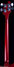 Rickenbacker 4003/4 FL, Burgundy: Neck - Rear