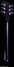 Rickenbacker 330/6 75th Ann, DCMetallic: Neck - Rear
