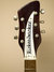 Rickenbacker 331/6 Lightshow, Burgundy: Headstock