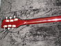 Rickenbacker 331/6 Lightshow, Burgundy: Neck - Rear