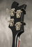 Rickenbacker 4001/4 C64S, Matte Black: Headstock - Rear
