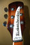 Rickenbacker 360/6 , Walnut: Headstock