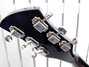 Rickenbacker 350/6 V63, Jetglo: Headstock - Rear
