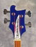 Rickenbacker 4001/4 , Azureglo: Headstock