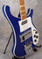 Rickenbacker 4001/4 , Azureglo: Close up - Free