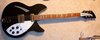 Rickenbacker 360/6 WB VP, Jetglo: Neck - Rear