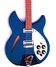 Rickenbacker 330/6 VP, Midnightblue: Body - Front
