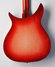 Feb 2008 Rickenbacker 350/6 V63, Fireglo: Body - Rear