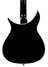 Dec 1989 Rickenbacker 350/6 SH, Jetglo: Body - Rear