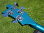 Rickenbacker 4003/4 , Turquoise: Headstock - Rear