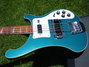 Rickenbacker 4003/4 , Turquoise: Body - Front