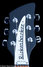 Rickenbacker 620/6 , Jetglo: Headstock