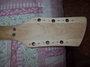 Rickenbacker 325/12 Refin, Natural Maple: Headstock - Rear