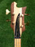 Rickenbacker 4004/4 Ci, Natural Walnut: Headstock