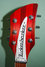 Rickenbacker 360/6 , Fireglo: Headstock