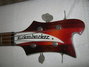 Rickenbacker 4000/4 , Fireglo: Headstock
