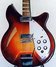 Rickenbacker 365/6 Van Ghent tuners, Fireglo: Body - Front